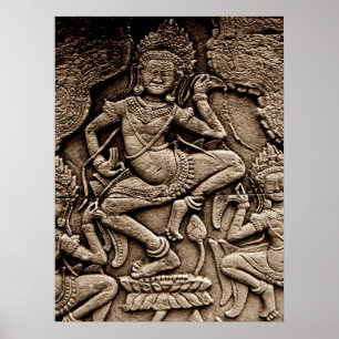 Affiche Devine Angkor Vat