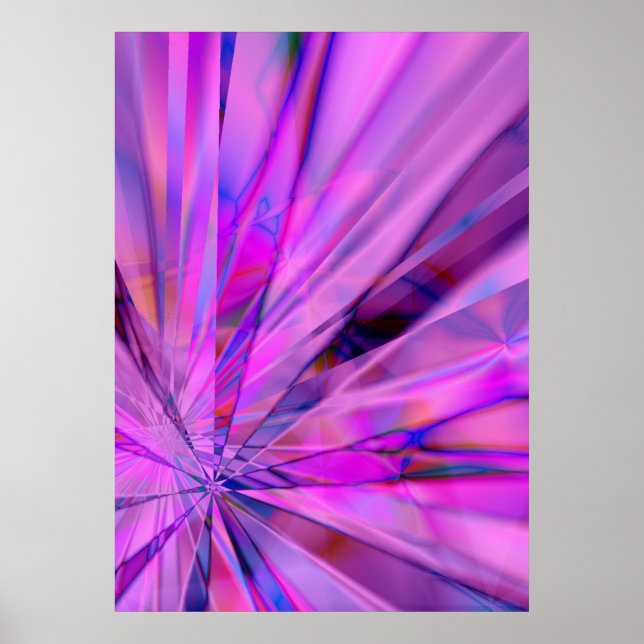 Affiche d'explosion lumineuse (Devant)