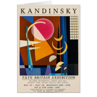 Affiche d'exposition Kandinsky | Géométrique abstr