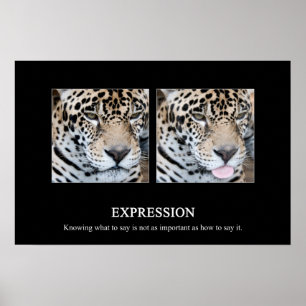Affiche d'expression