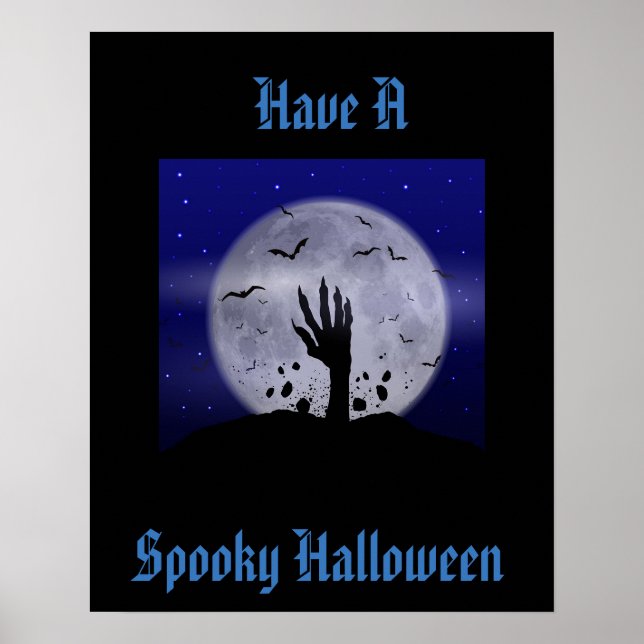 Affiche d'Halloween (Devant)