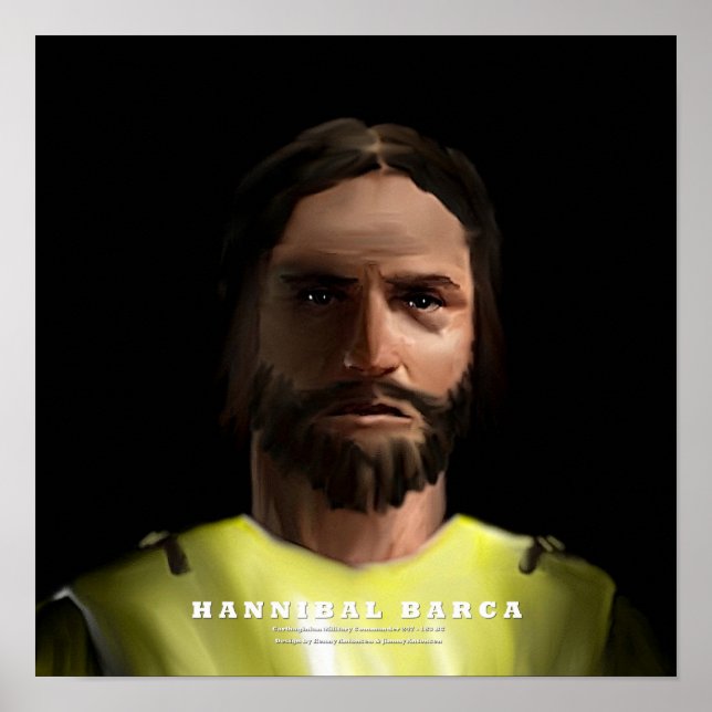 Affiche d'Hannibal Barca (Devant)