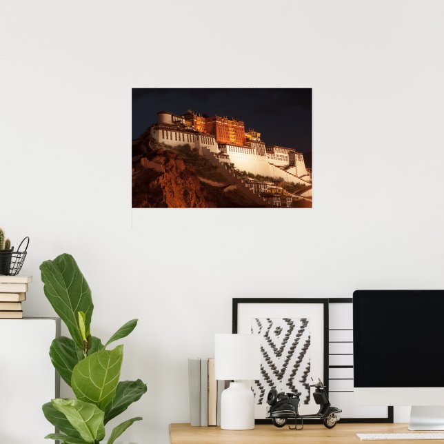 Affiche d'impression du palais de Potala (Bureau à domicile)