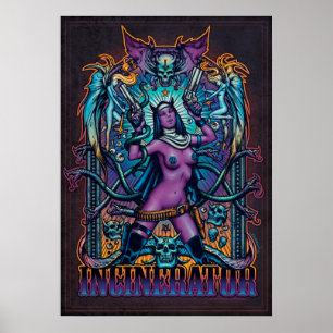 Affiche d'incinérateur