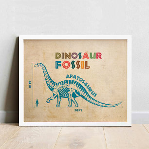 Affiche Dinosaur Fossil 6