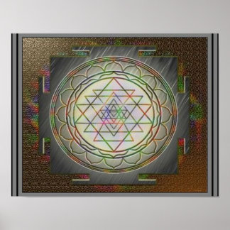 Affiche Divine Sri Yantra9