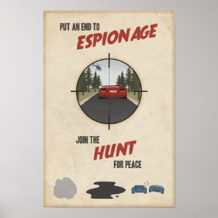 Affiche dixième de propagande de jeu électroniqu