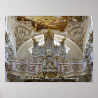 affiche d'orgue de l'abbaye de Steingaden