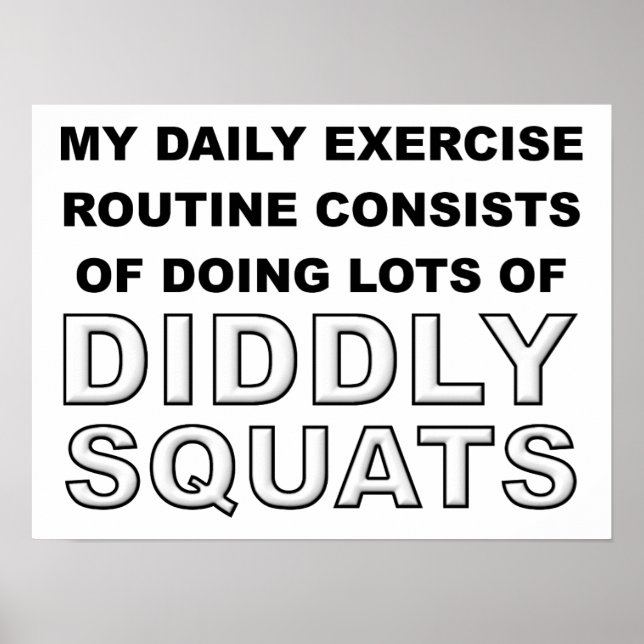 Affiche drôle de Diddly Squats (Devant)