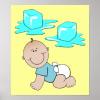 Affiche Drôle Ice Ice Baby