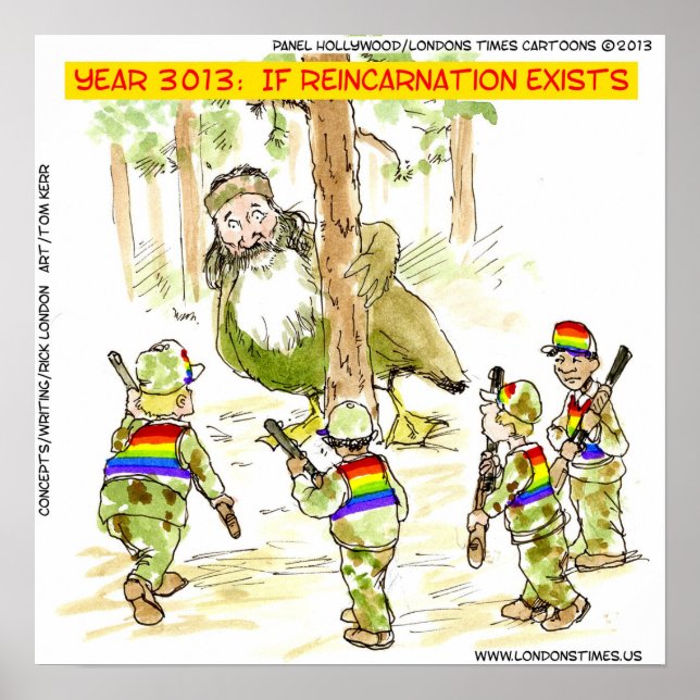 Affiche drôle LGBT Vs Canard géant (Devant)