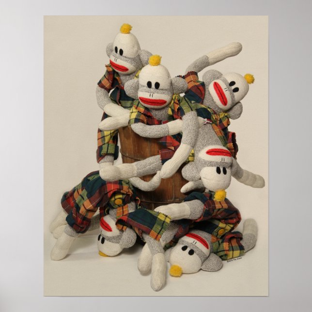 Affiche du baril des singes (Devant)