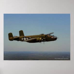 Affiche du bombardier 2 de B-25 Mitchell