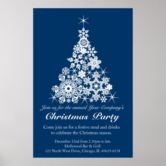affiche du bureau de Noël (Devant)