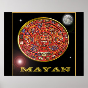 Affiche du calendrier maya