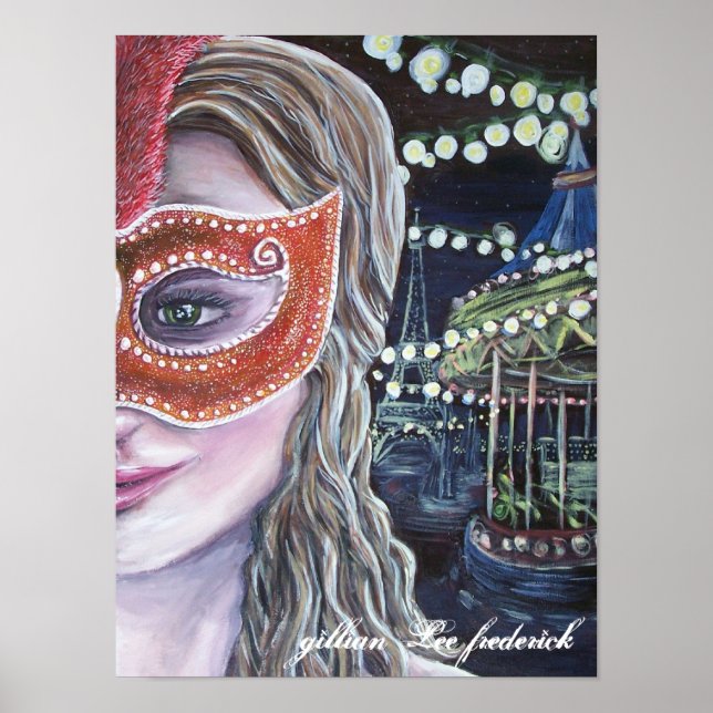 affiche du carnaval de minuit (Devant)