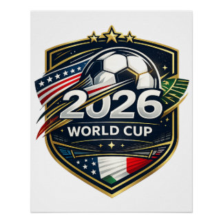 Affiche du championnat de la Coupe du monde 2026