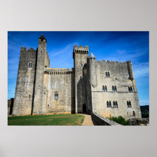 Affiche du château médiéval de Beynac