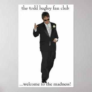 affiche du club de fans de bagley todd