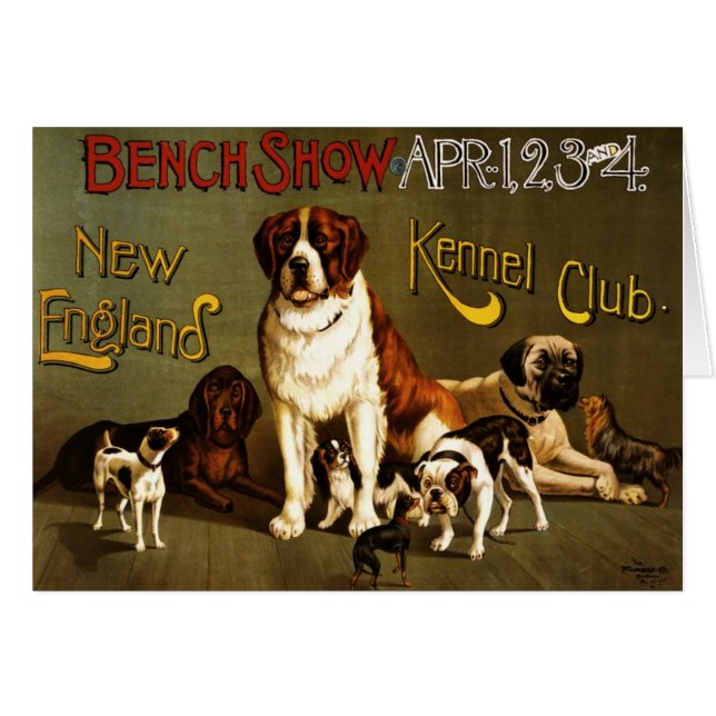 Affiche du club Kennel de la Nouvelle-Angleterre c (Devant horizontal)