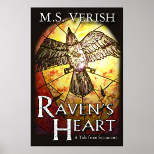 Affiche du coeur de Raven