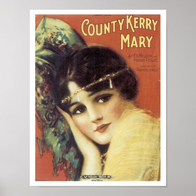 Affiche du comté de Kerry Mary (Devant)