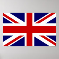 affiche du drapeau britannique | Design de prise U