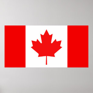 Affiche du drapeau du Canada