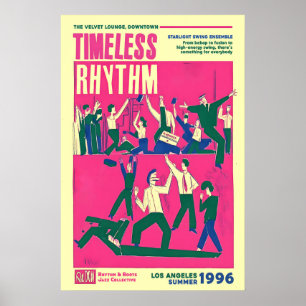 Affiche du Festival de Jazz Rétro Los Angeles 1996