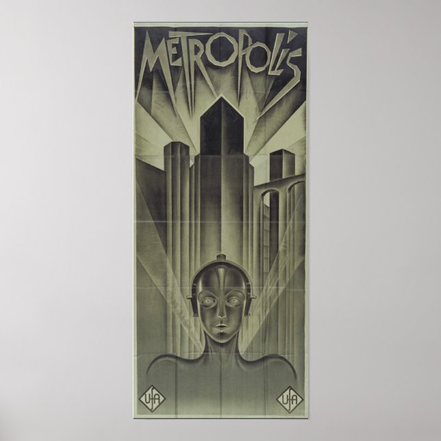 Affiche du film Metropolis 1927 (Devant)