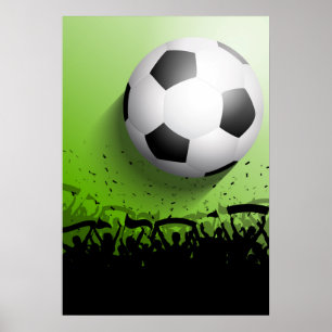 Affiche du football/football