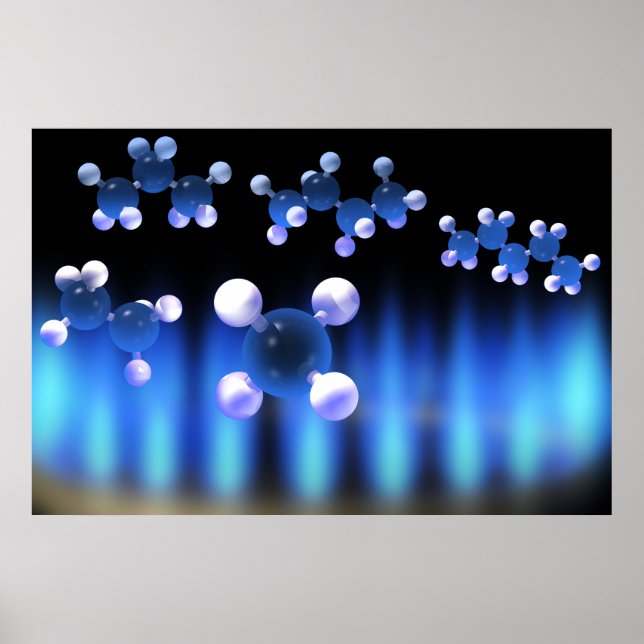 Affiche du gaz naturel (Devant)