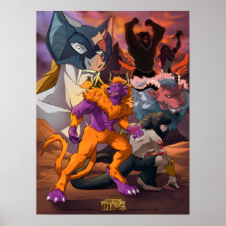 Affiche du groupe "Wild Kedamono"