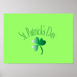 Affiche du jour de St Patrick