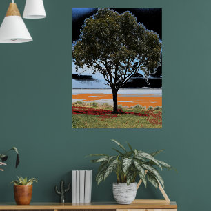 Affiche du lac Beeac Solo Tree