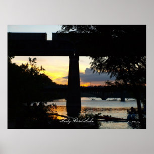 Affiche du lac Lady Bird