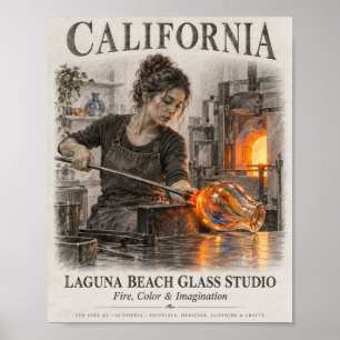 Affiche du Laguna Beach Glass Studio