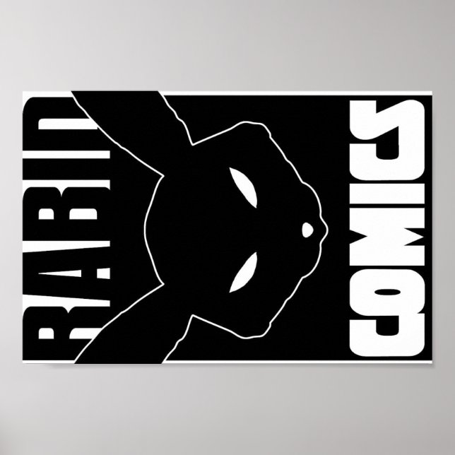 Affiche du logo de Rabid Comics (Devant)