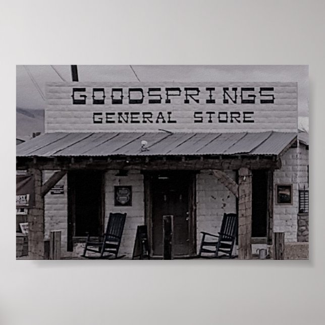 Affiche du magasin général Goodsprings (Devant)