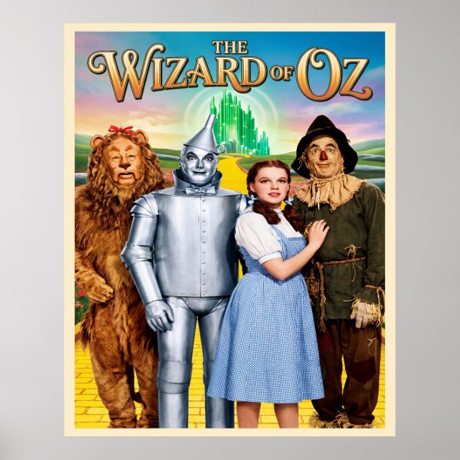 Affiche du Magicien d'Oz (Devant)