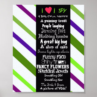 Affiche du mariage I SPy