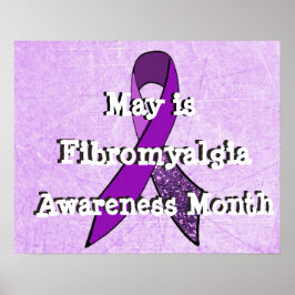Affiche du Mois de sensibilisation à la fibromyalg