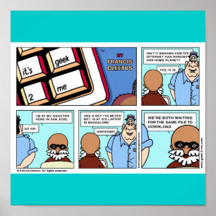 Affiche du monde d'Internet !