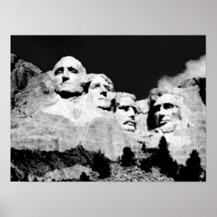 Affiche du mont Rushmore