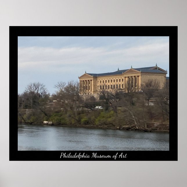 Affiche du Musée d'Art de Philadelphie (Devant)