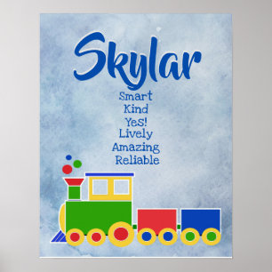 Affiche du nom de Skylar