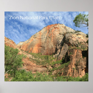Affiche du parc national de Zion
