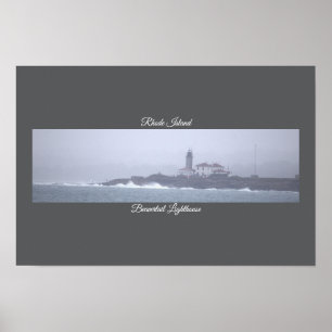 Affiche du phare de Beavertail