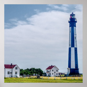 Affiche du phare du Cap Henry