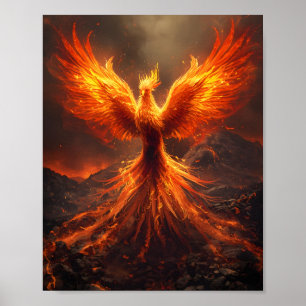 Affiche du Phénix Ardente qui s'élève